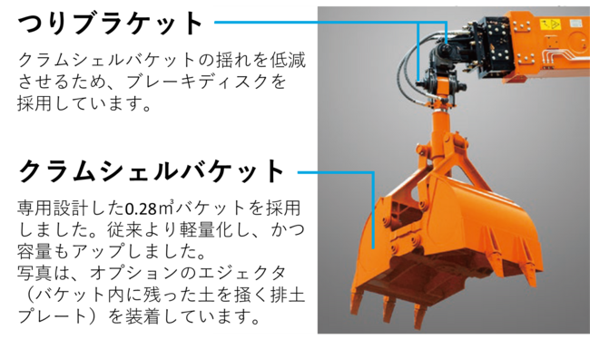 掘削機・アタッチメント_パイプクラム_ZX135US-6