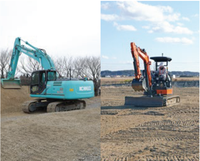 マシンガイダンスシステム 杭ナビショベル_X-M3x LN