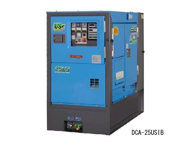 発電機・溶接機_発電機　中型(～75KVA)　超低騒音発電機　オイルフェンス付_DCA-25USIB・DCA-25LSKE-D・DCA-45USIB・DGM250MK・DCA-45LSKE-D・DGM450MK・DCA-60LSIE・DCA-60LSIB・DCA-100LSIE