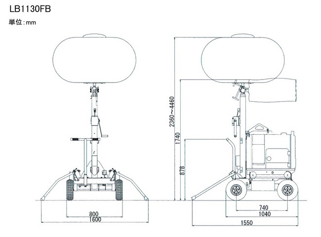 照明機器_バルーンライト_LB1130FB・ZLS-12LFS