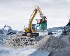 掘削機・アタッチメント_バケットクラッシャー_FU70
